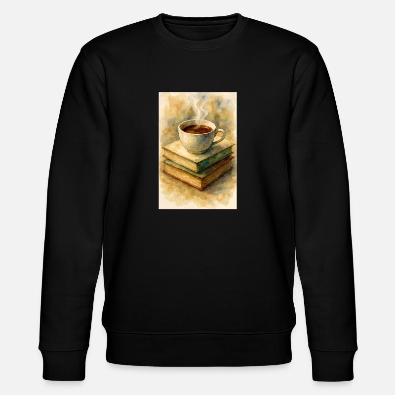 Livre et café - Sweat bio CHANGER Stanley/Stella Unisexe - noir
