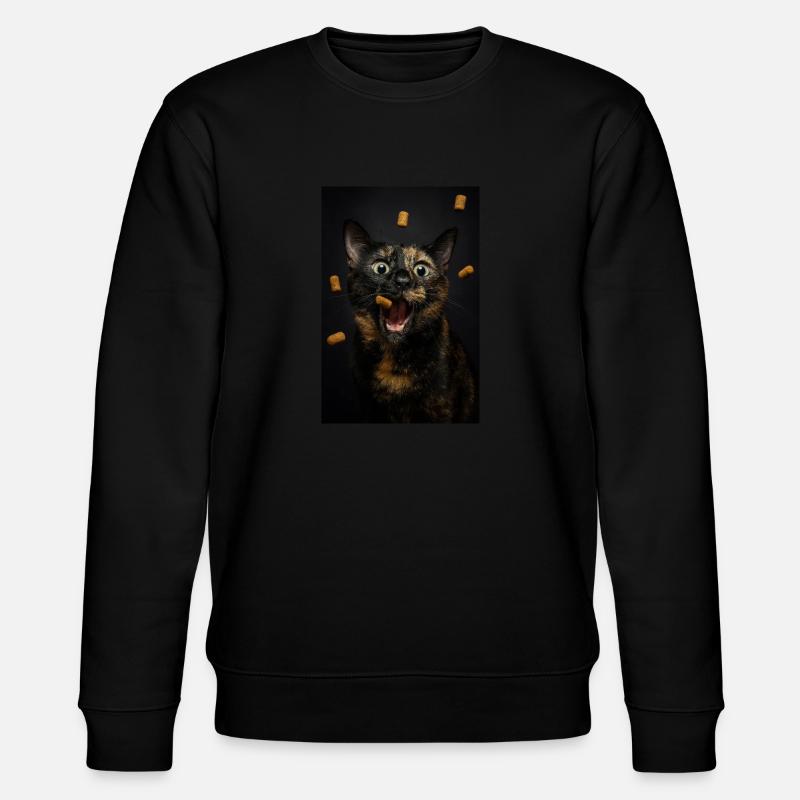 Leckerli-Angriffsmodus: Aktiviert! - Stanley/Stella Unisex Bio-Sweatshirt CHANGER  - Schwarz