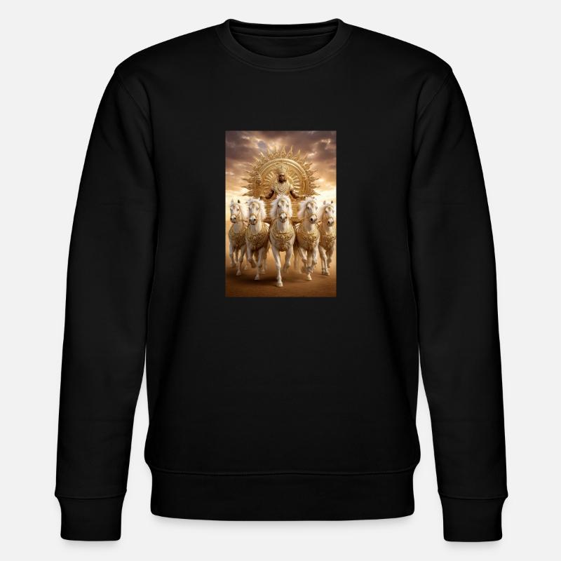 Char divin du soleil - Sweat bio CHANGER Stanley/Stella Unisexe - noir