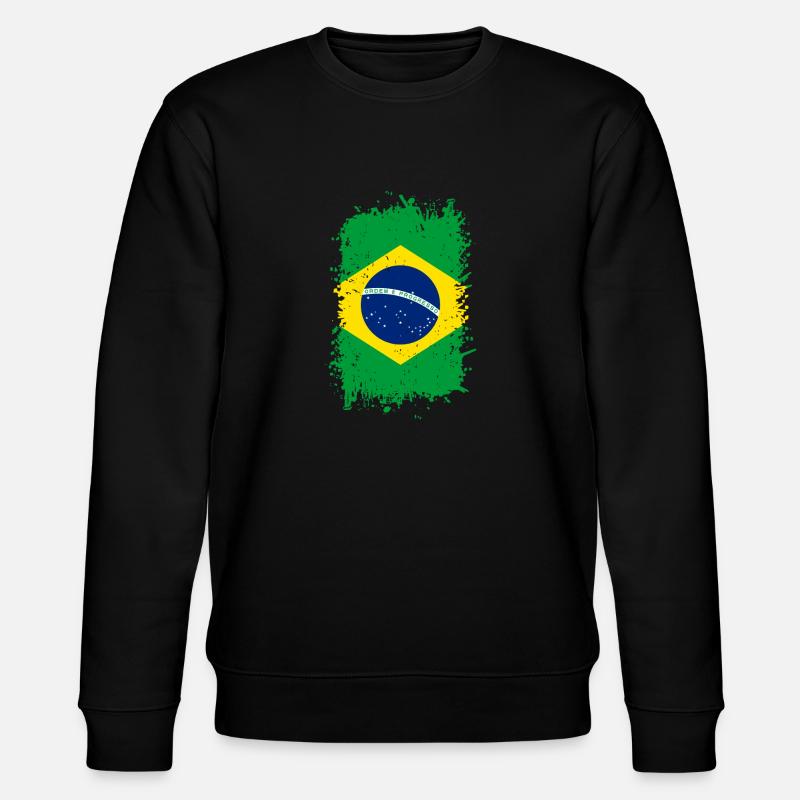 Brésil - Sweat bio CHANGER Stanley/Stella Unisexe - noir
