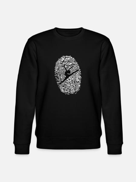 Fingerprint dancer - Stanley/Stella CHANGER Unisex Organic Sweatshirt - black