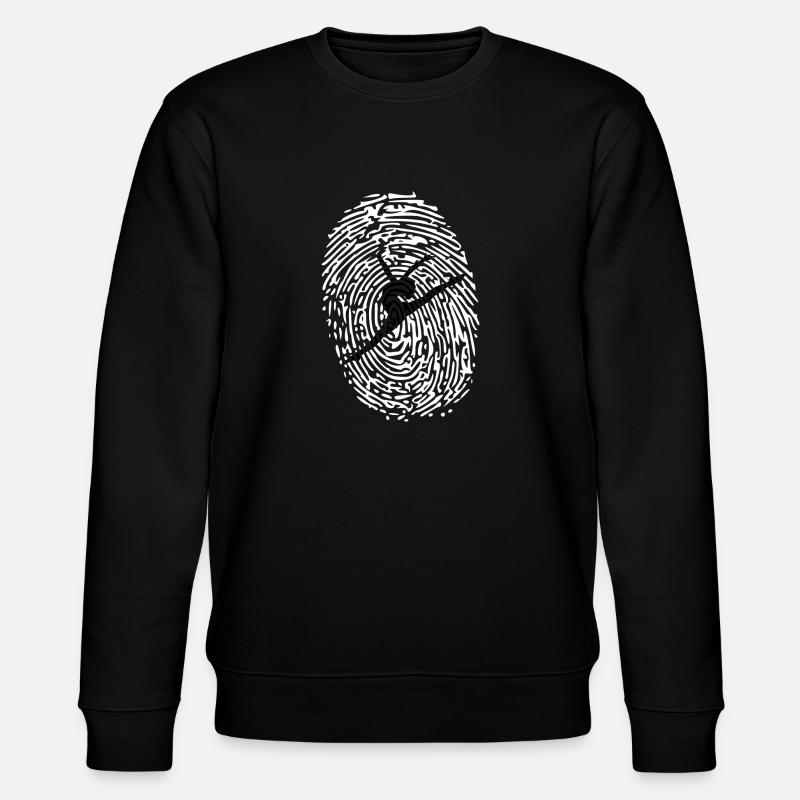 Danseur d'empreintes digitales - Sweat bio CHANGER Stanley/Stella Unisexe - noir