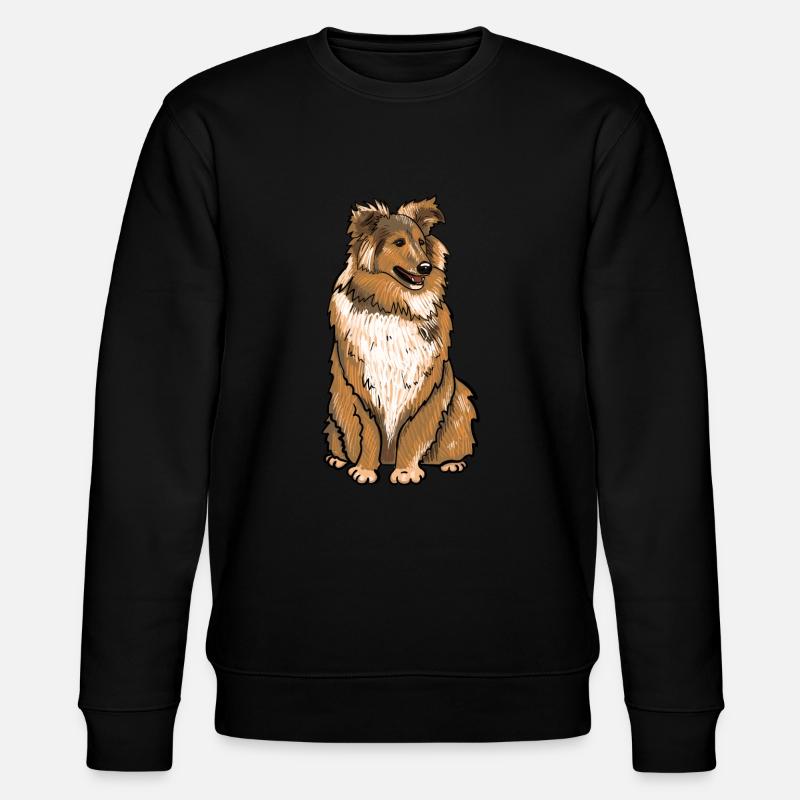 Crabot de Sheltie - Sweat bio CHANGER Stanley/Stella Unisexe - noir