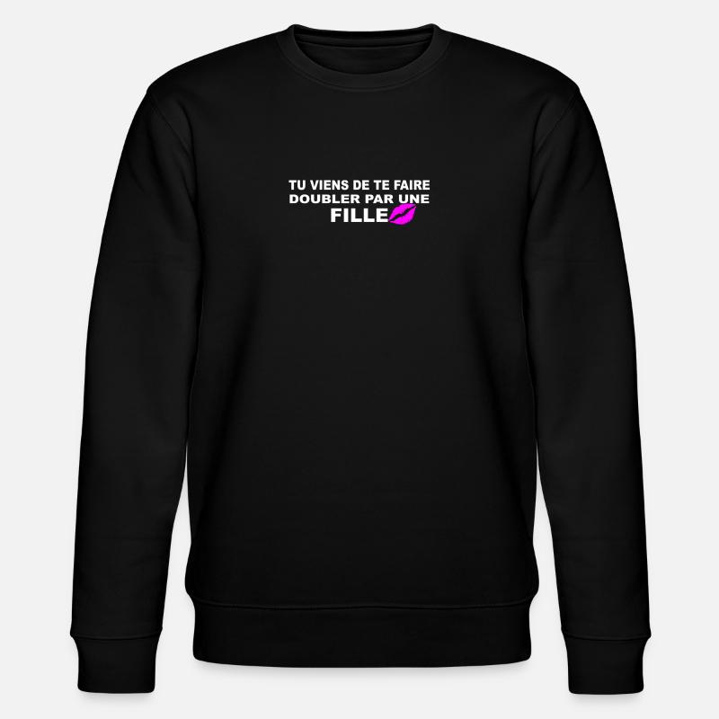 Verdoppeln Sie sich - Stanley/Stella Unisex Bio-Sweatshirt CHANGER - Schwarz