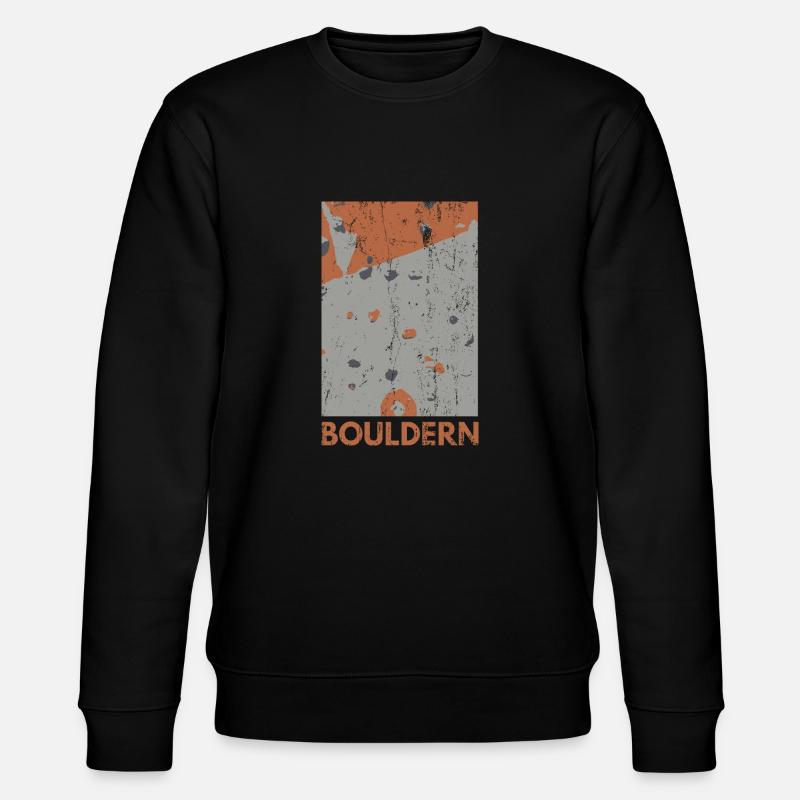 Bouldern Boulderer Boulder Sprüche Geschenk - Sweat bio CHANGER Stanley/Stella Unisexe - noir