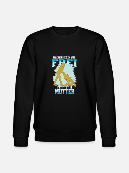 Mutter hat es Eilig - Stanley/Stella Unisex Bio-Sweatshirt CHANGER - Schwarz