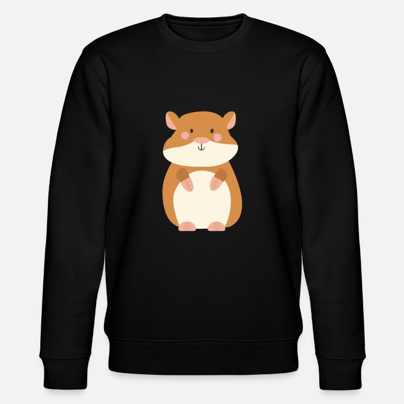 hamster - Stanley/Stella Unisex Bio-Sweatshirt CHANGER  - Schwarz