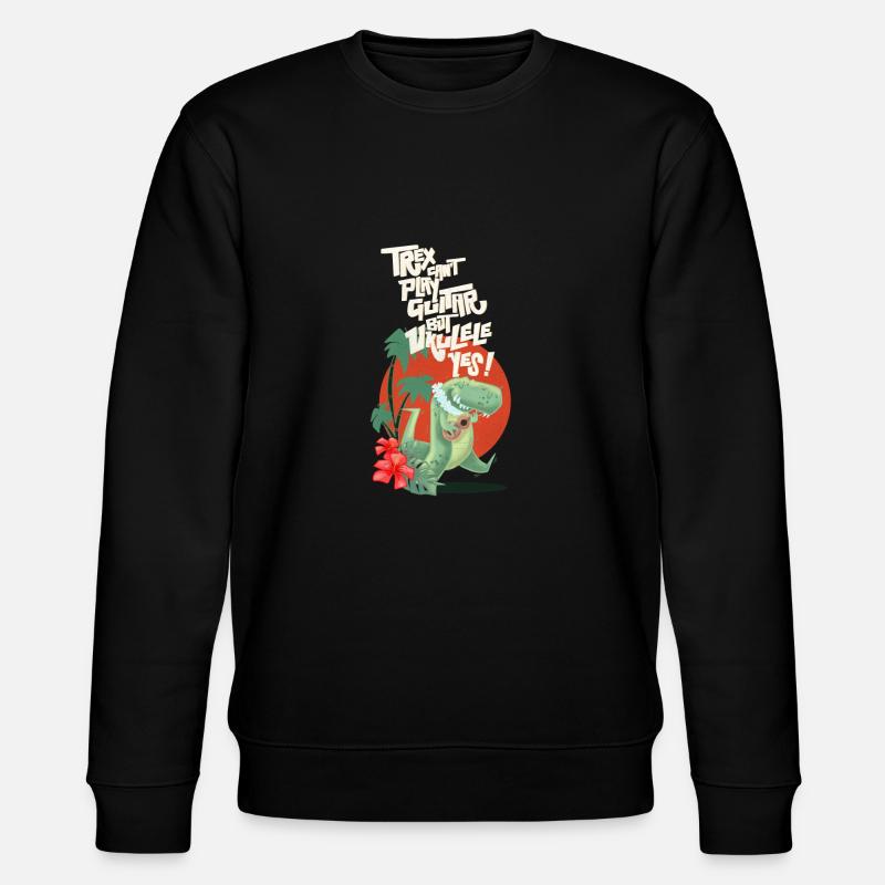 Ukulélé trex - Sweat bio CHANGER Stanley/Stella Unisexe - noir