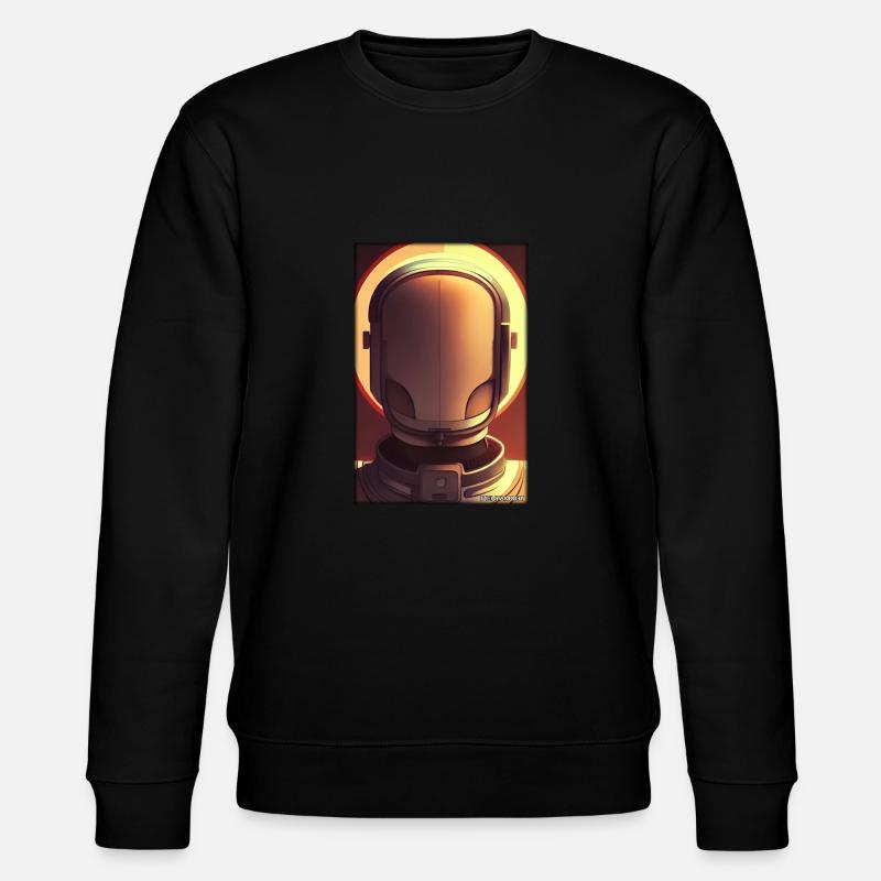 Robot Future Technology Science Android - Stanley/Stella CHANGER Unisex Organic Sweatshirt - black