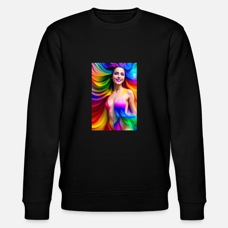 Néon Beauté 9 - Sweat bio CHANGER Stanley/Stella Unisexe - noir