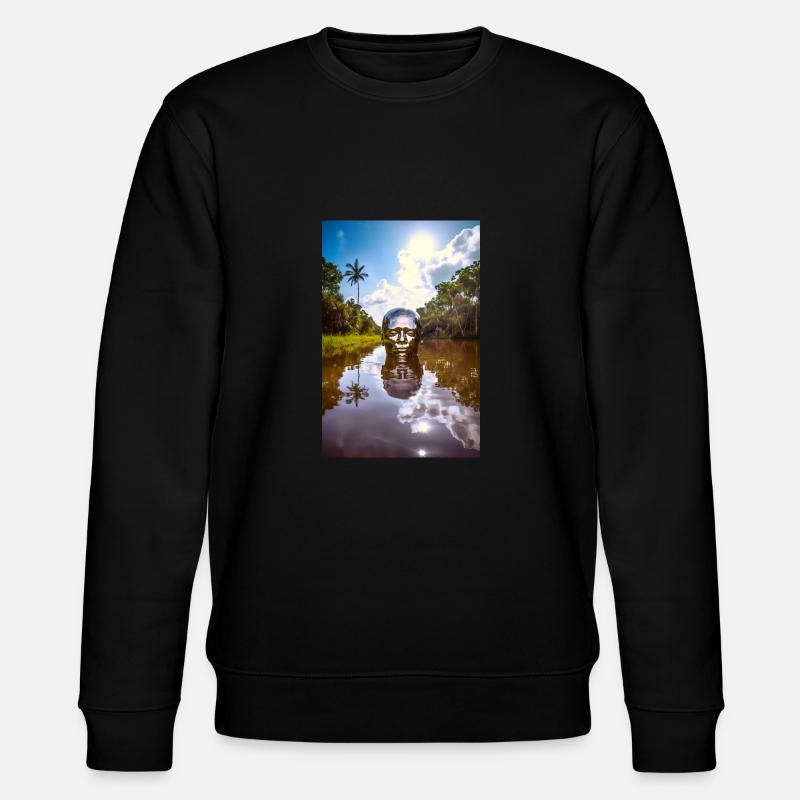 Amazonas - Stanley/Stella Unisex Bio-Sweatshirt CHANGER  - Schwarz