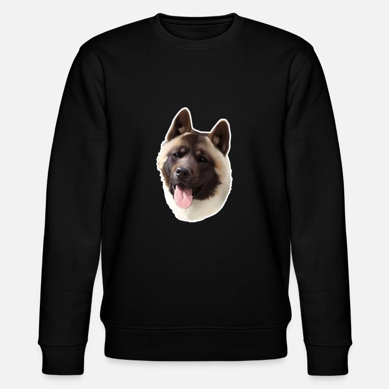 Akita - Stanley/Stella Unisex Bio-Sweatshirt CHANGER - Schwarz