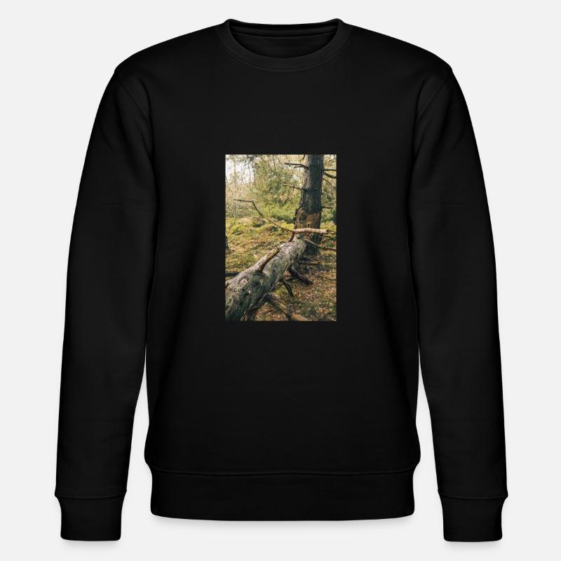 Forêt d’été - Sweat bio CHANGER Stanley/Stella Unisexe - noir