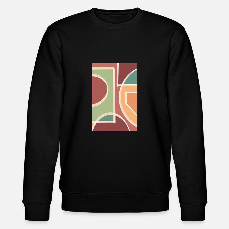 Herbstfarben - Stanley/Stella Unisex Bio-Sweatshirt CHANGER  - Schwarz
