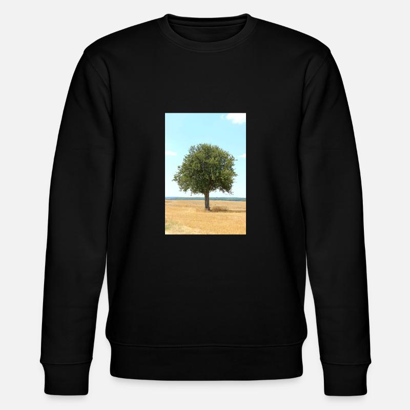 Baum, Umwelt, Natur - Stanley/Stella Unisex Bio-Sweatshirt CHANGER  - Schwarz