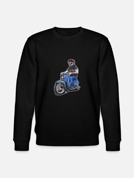 2Takt Ostalb Simson Skull - Stanley/Stella CHANGER Unisex Organic Sweatshirt - black