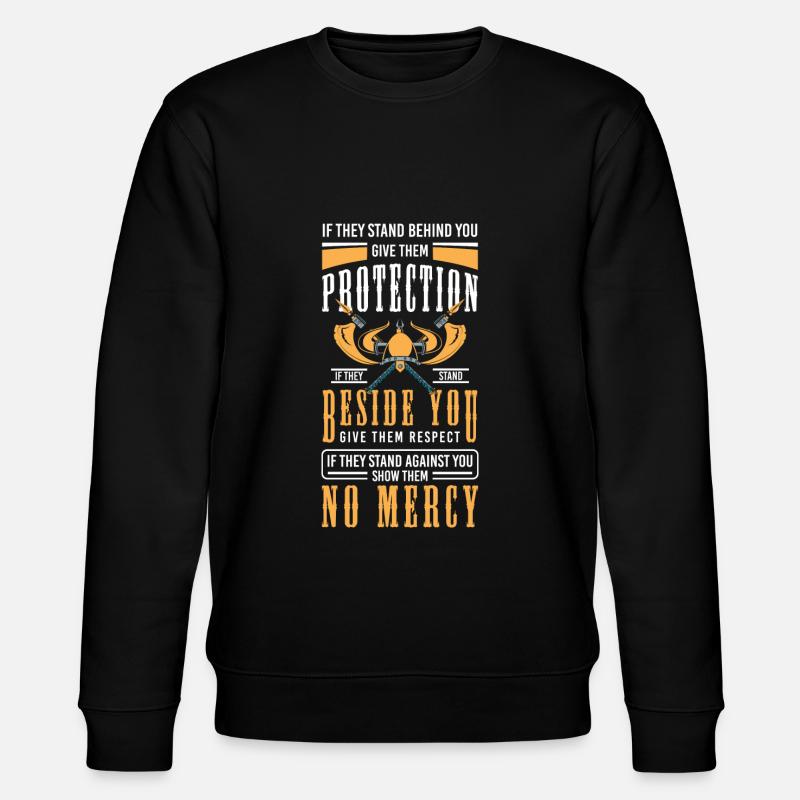 Thor Valhalla Mythology - Stanley/Stella CHANGER Unisex Organic Sweatshirt - black
