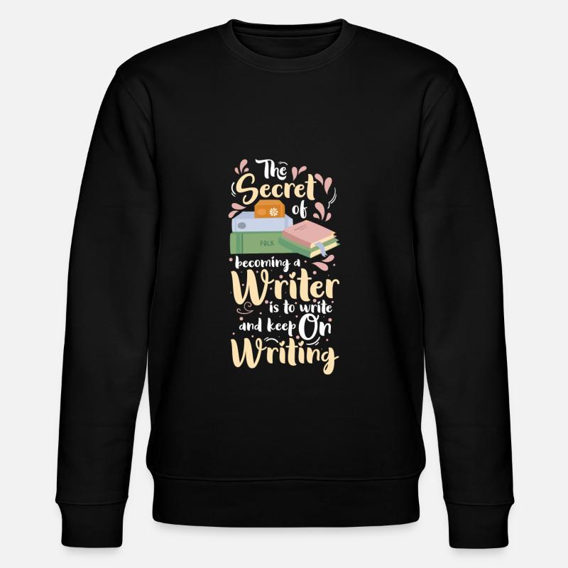 Écrivain Hobby Reading - Sweat bio CHANGER Stanley/Stella Unisexe - noir