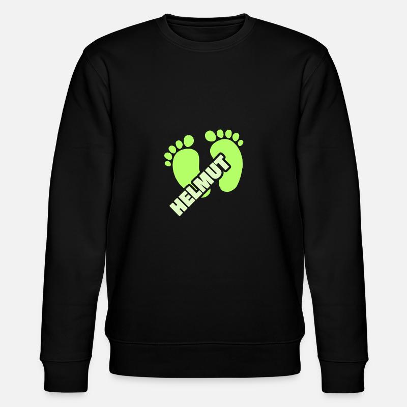 Helmut - Stanley/Stella Unisex Bio-Sweatshirt CHANGER  - Schwarz