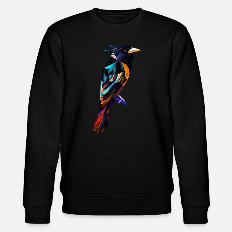 Magpie - Stanley/Stella CHANGER Unisex Organic Sweatshirt - black