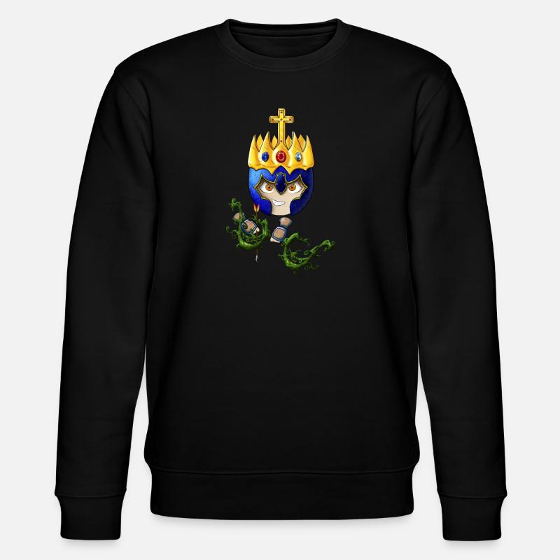 Vier Reiter der Apokalypse - Eroberung - Stanley/Stella Unisex Bio-Sweatshirt CHANGER  - Schwarz