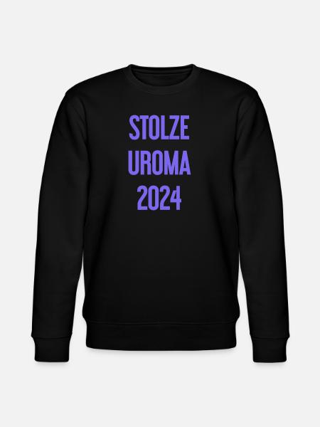 Proud great-grandma 2024 - Stanley/Stella CHANGER Unisex Organic Sweatshirt - black
