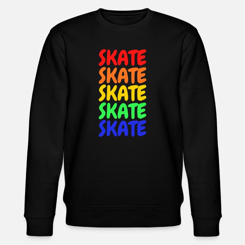 Skate - Stanley/Stella Unisex Bio-Sweatshirt CHANGER  - Schwarz