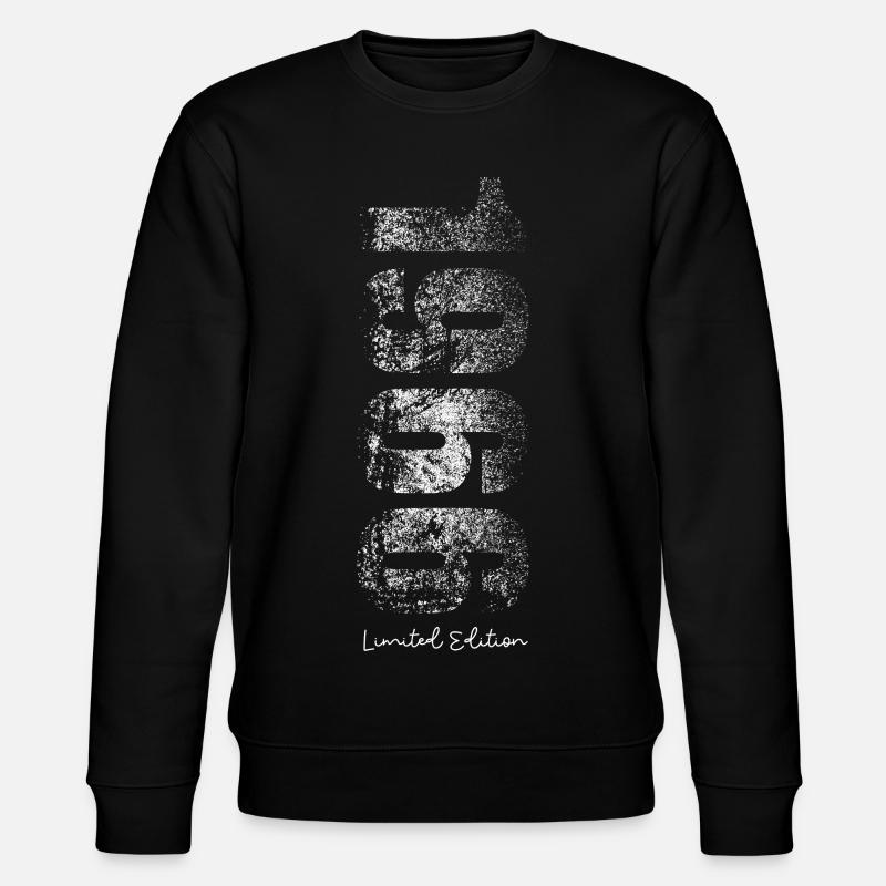 Édition limitée cadeau d’anniversaire 1966 - Sweat bio CHANGER Stanley/Stella Unisexe - noir