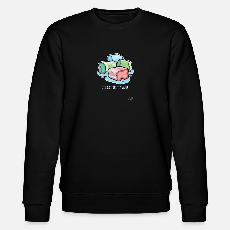 Unbekanntes Kaugummi Objekt - Stanley/Stella Unisex Bio-Sweatshirt CHANGER  - Schwarz