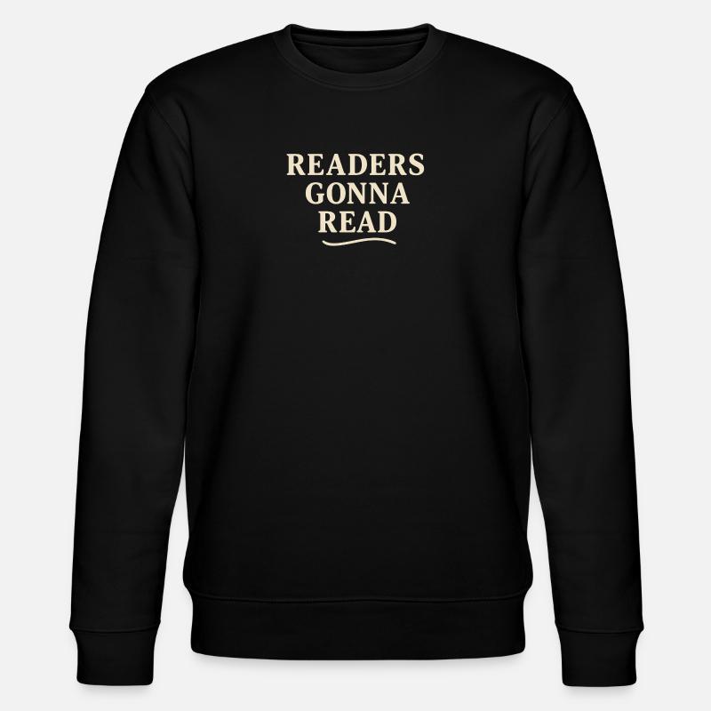 Les Lecteurs Vont Lire - Sweat bio CHANGER Stanley/Stella Unisexe - noir