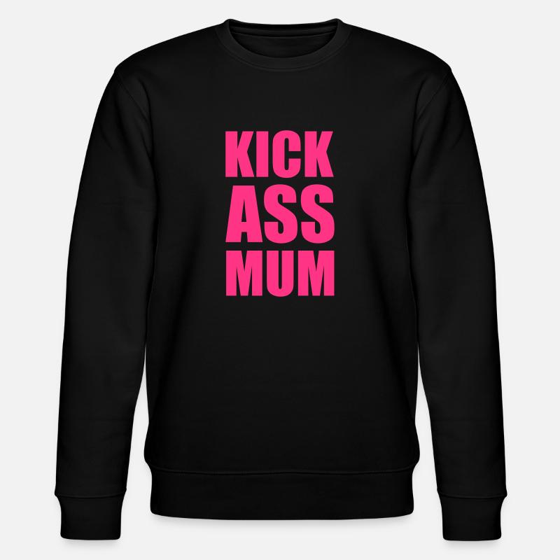 Mum - Stanley/Stella Unisex Bio-Sweatshirt CHANGER  - Schwarz
