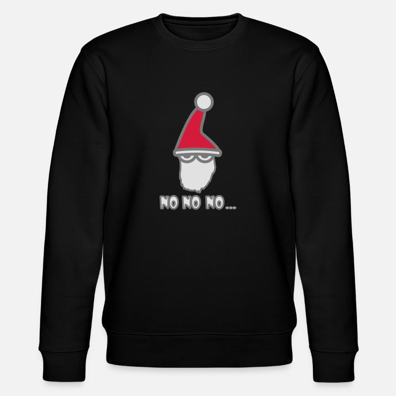 weihnachtshasser - Stanley/Stella Unisex Bio-Sweatshirt CHANGER  - Schwarz