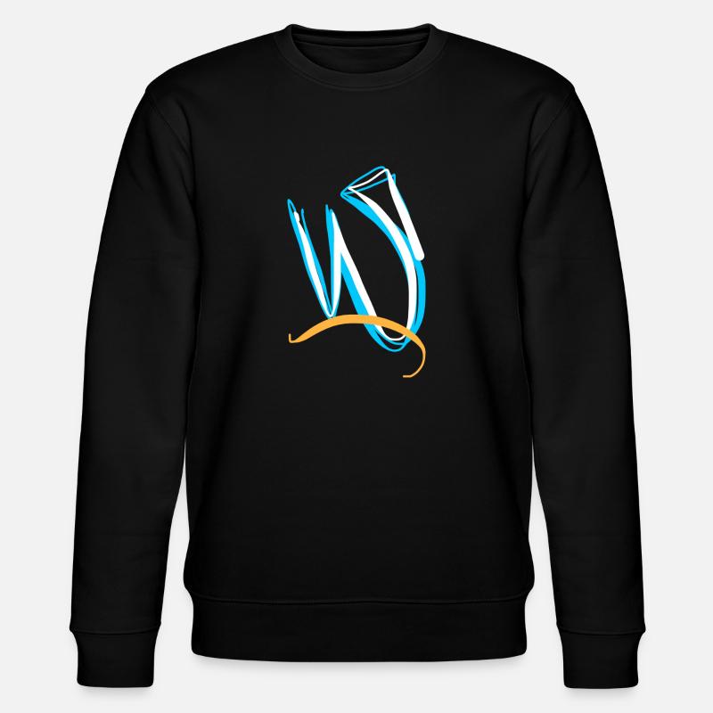 Immaculate abstractness - Stanley/Stella CHANGER Unisex Organic Sweatshirt - black
