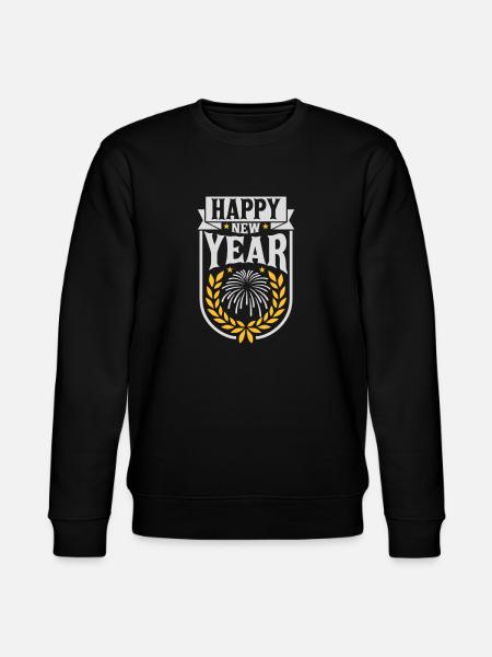 Citation Bonne année - Sweat bio CHANGER Stanley/Stella Unisexe - noir