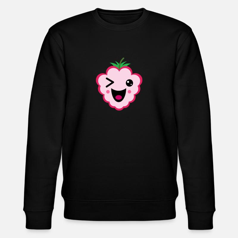 Himbeere - Stanley/Stella Unisex Bio-Sweatshirt CHANGER  - Schwarz