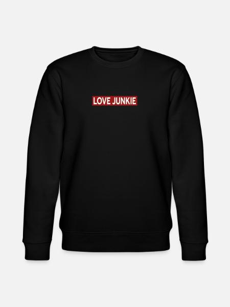 LOVE JUNKIE - Stanley/Stella CHANGER Unisex Organic Sweatshirt - black