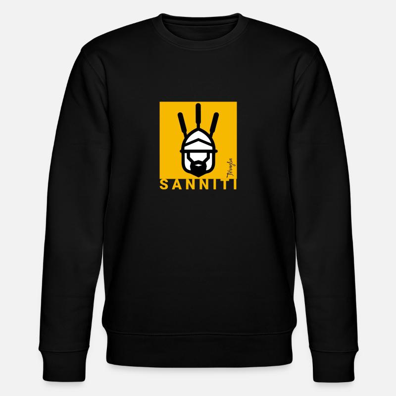 Platz Sanniti - Stanley/Stella Unisex Bio-Sweatshirt CHANGER - Schwarz