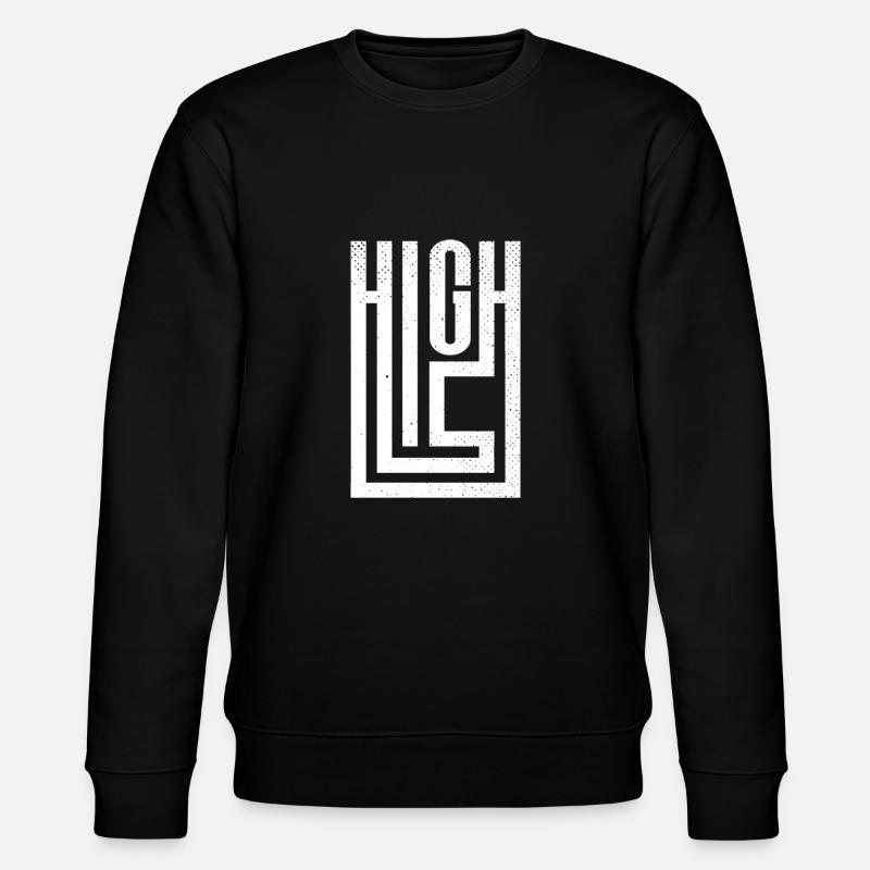 High - Stanley/Stella Unisex Bio-Sweatshirt CHANGER  - Schwarz