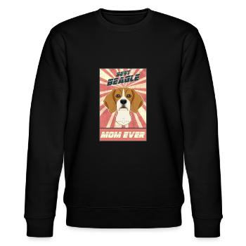 Meilleure maman Beagle Ever I Beagle Lover - Sweat bio CHANGER Stanley/Stella Unisexe - noir - Devant - Nik (191cm) & Marisol (170cm)