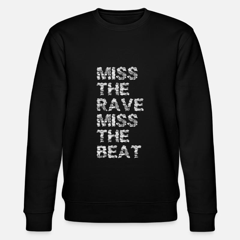 Rave - Stanley/Stella Unisex Bio-Sweatshirt CHANGER  - Schwarz