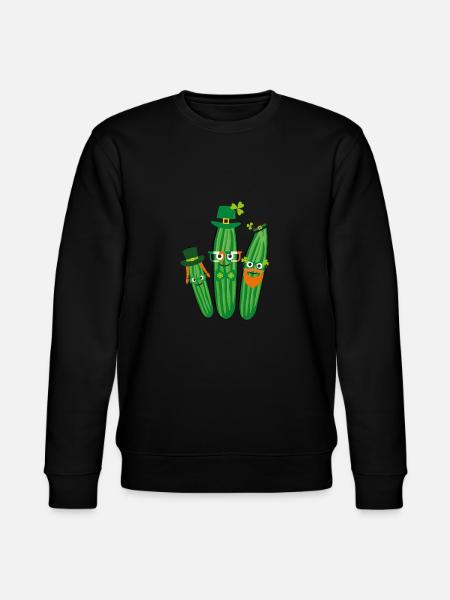 Iren,Irlande,saint-patricks,concombres, concombre - Sweat bio CHANGER Stanley/Stella Unisexe - noir