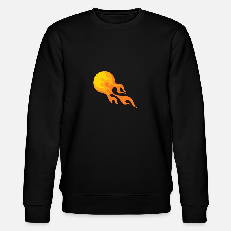 Fire - Stanley/Stella Unisex Bio-Sweatshirt CHANGER  - Schwarz