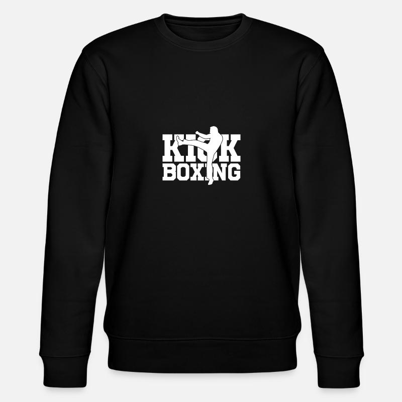KICKBOXING - Stanley/Stella Unisex Bio-Sweatshirt CHANGER  - Schwarz