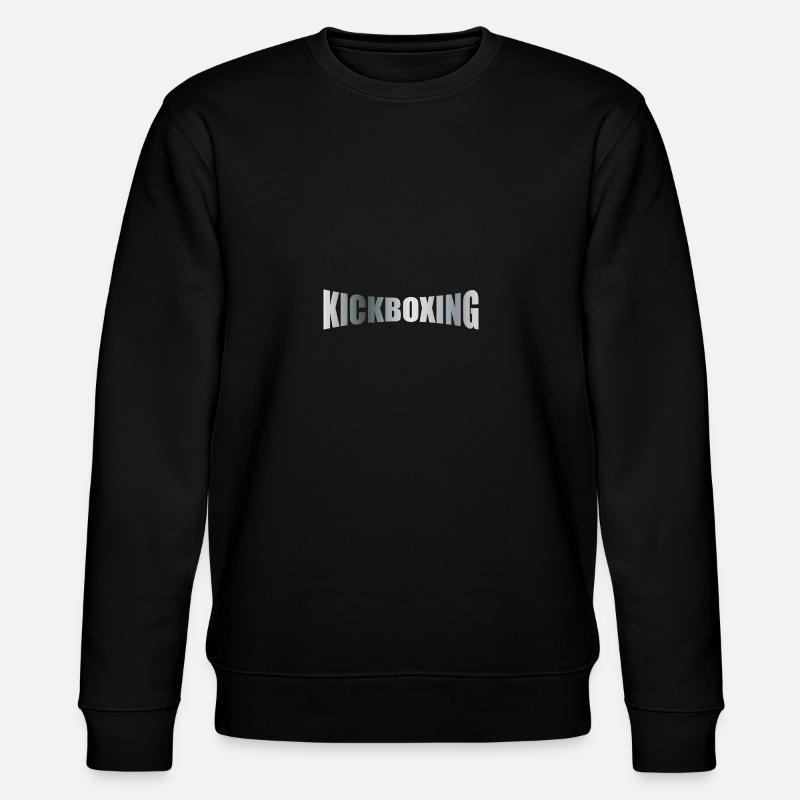 KICKBOXING - Stanley/Stella Unisex Bio-Sweatshirt CHANGER  - Schwarz
