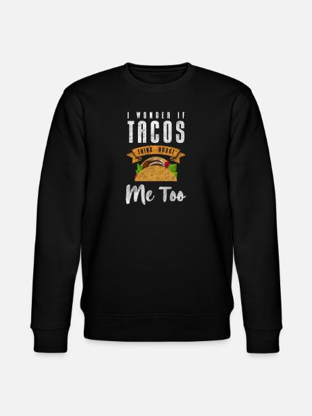 Mexican Spanish Foodie Cheese - Stanley/Stella CHANGER Unisex Organic Sweatshirt - black