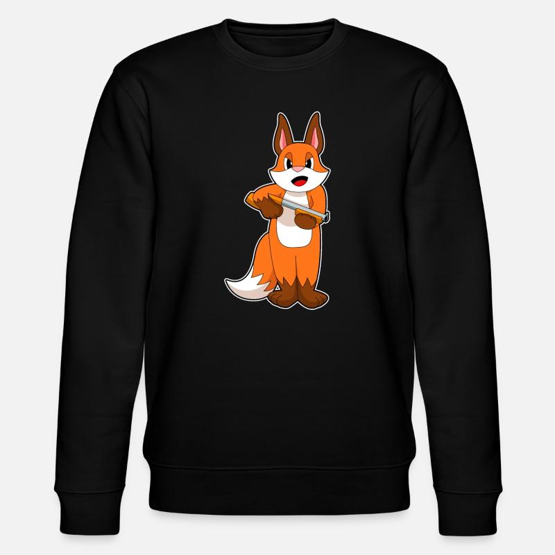 Fox Fusil de chasse - Sweat bio CHANGER Stanley/Stella Unisexe - noir