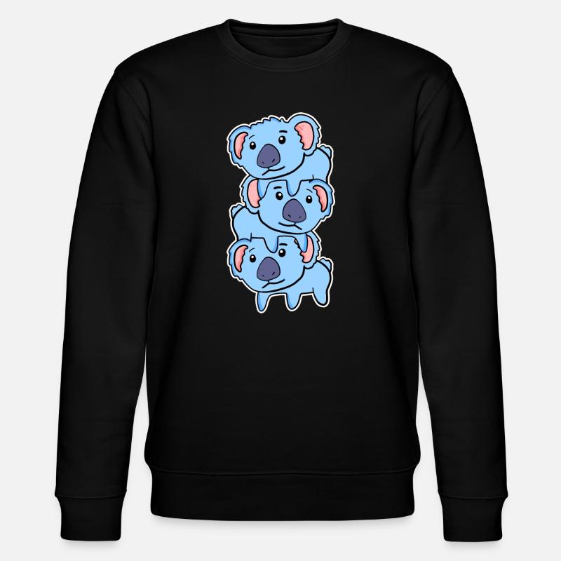 Koala Koalas - Sweat bio CHANGER Stanley/Stella Unisexe - noir