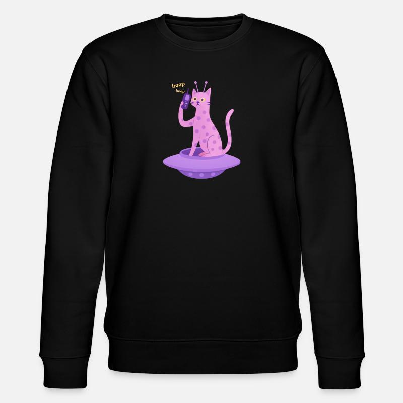 SOFTIE #1 - Stanley/Stella CHANGER Unisex Organic Sweatshirt - black