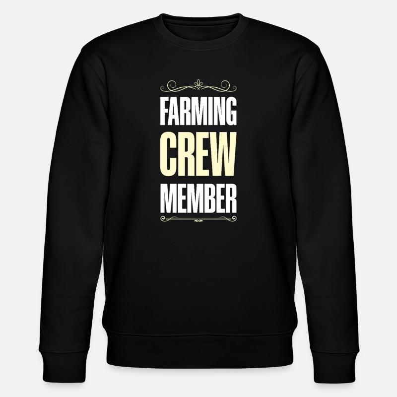Équipe d’agriculteurs - Sweat bio CHANGER Stanley/Stella Unisexe - noir