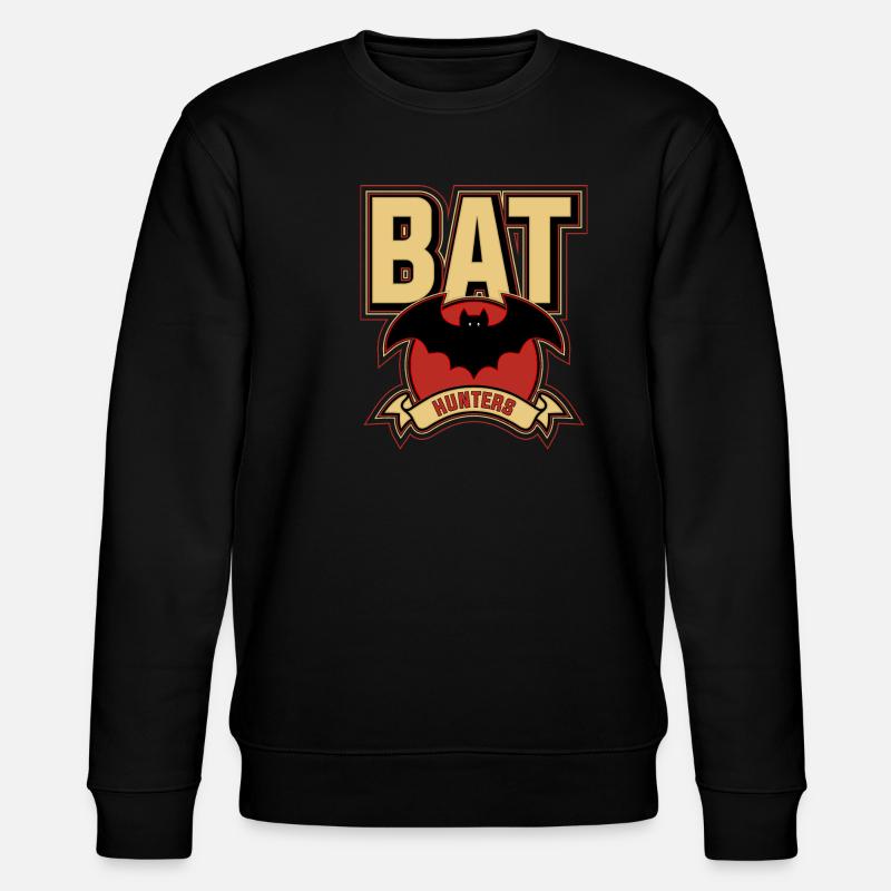 BAT - Stanley/Stella Unisex Bio-Sweatshirt CHANGER  - Schwarz